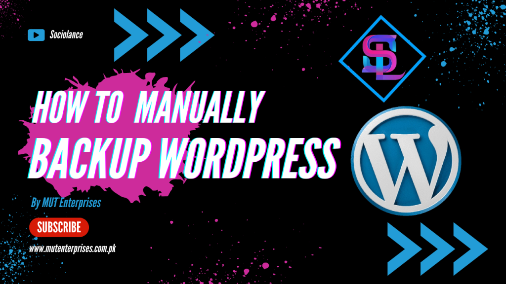 How to Manually Backup WordPress