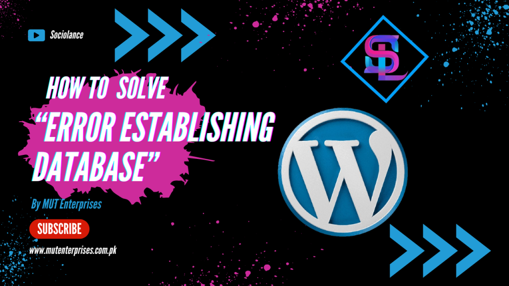 How to Solve Error Establishing Database